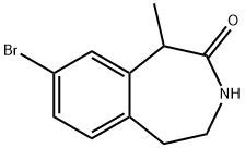 2H-3-Benzazepin-2-one, 8-bromo-1,3,4,5-tetrahydro-1-methyl- 结构式