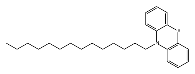 10H-Phenothiazine, 10-tetradecyl- 结构式