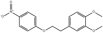 Benzene, 1,2-dimethoxy-4-[2-(4-nitrophenoxy)ethyl]- 结构式