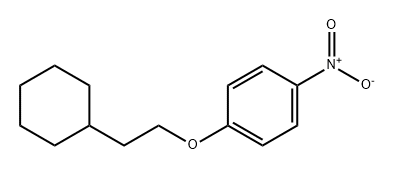 Benzene, 1-(2-cyclohexylethoxy)-4-nitro- 结构式