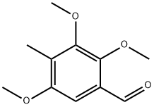 Benzaldehyde, 2,3,5-trimethoxy-4-methyl- 结构式