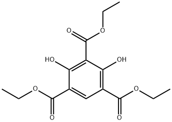 1,3,5-Benzenetricarboxylic acid, 2,4-dihydroxy-, 1,3,5-triethyl ester 结构式