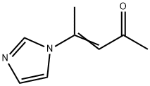 3-Penten-2-one, 4-(1H-imidazol-1-yl)- 结构式