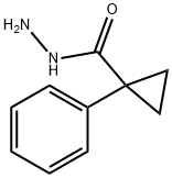 1-苯基环丙烷甲酰肼 结构式