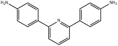 BENZENAMINE, 4,4'-(2,6-PYRIDINEDIYL)BIS- 结构式