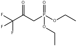 (3,3,3-三氟-2-氧代丙基)膦酸二乙酯 结构式