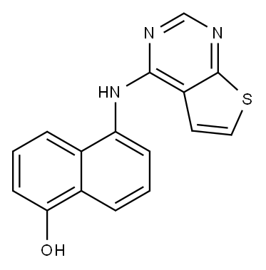 化合物 CDK9-IN-15 结构式