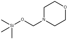 Morpholine, 4-[[(trimethylsilyl)oxy]methyl]- 结构式