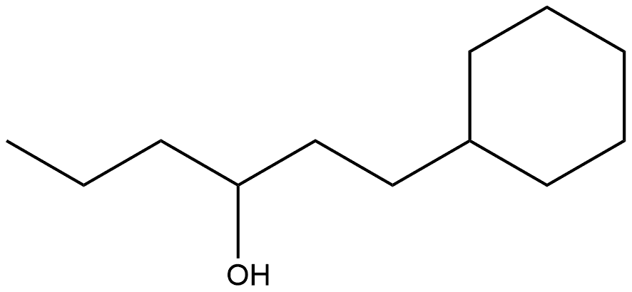 Cyclohexanepropanol, α-propyl- 结构式