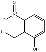 2-chloromethyl-3-nitro-phenol 结构式