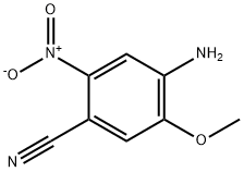 4-Amino-5-methoxy-2-nitrobenzonitrile 结构式