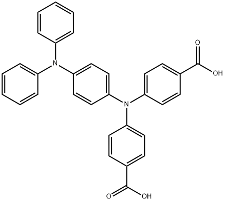 Benzoic acid, 4,4'-[[4-(diphenylamino)phenyl]imino]bis- (9CI) 结构式