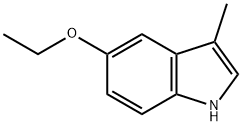 5-Ethoxy-3-methyl-1H-indole 结构式