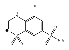氢氯噻嗪杂质22 结构式