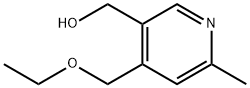 3-Pyridinemethanol, 4-(ethoxymethyl)-6-methyl- 结构式