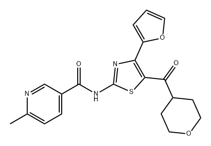 化合物 SIPAGLADENANT 结构式