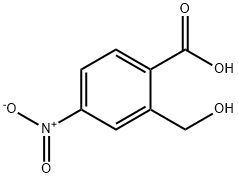 2-(羟甲基)-4-硝基苯甲酸 结构式
