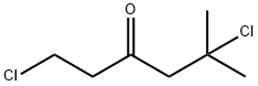 3-Hexanone, 1,5-dichloro-5-methyl- 结构式