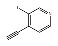 4-乙炔基-3-碘吡啶 结构式