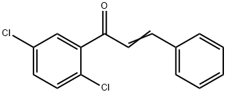 2-Propen-1-one, 1-(2,5-dichlorophenyl)-3-phenyl- 结构式