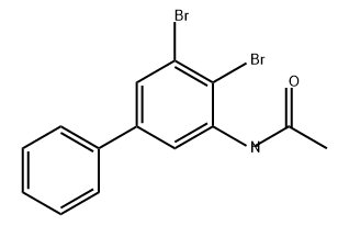 Acetamide, N-(4,5-dibromo[1,1'-biphenyl]-3-yl)- 结构式