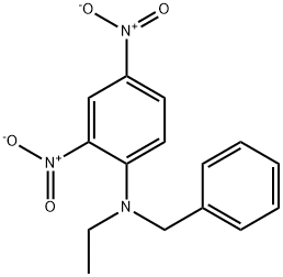 Benzenemethanamine, N-(2,4-dinitrophenyl)-N-ethyl- 结构式