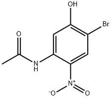 Acetamide, N-(4-bromo-5-hydroxy-2-nitrophenyl)- 结构式