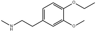 2-(4-乙氧基-3-甲基氧基苯基)-N-甲基乙烷-1-胺 结构式