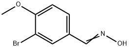 N-[(3-溴-4-甲氧基苯基)亚甲基]羟胺 结构式