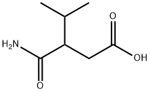 Isocaproic  acid,  -bta--carbamido-  (2CI) 结构式