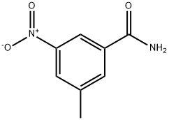 Benzamide, 3-methyl-5-nitro- 结构式