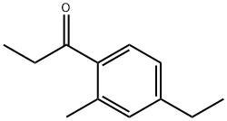 1-Propanone, 1-(4-ethyl-2-methylphenyl)- 结构式