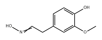 Benzeneacetaldehyde, 4-hydroxy-3-methoxy-, oxime 结构式