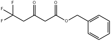 5,5,5-三氟-3-氧代戊酸苄酯 结构式