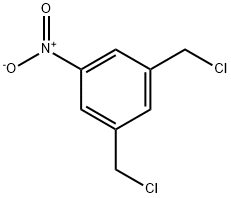 Benzene, 1,3-bis(chloromethyl)-5-nitro- 结构式