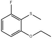 (2-thoxy-6-fluorophnyl)(mthyl)sulfan 结构式