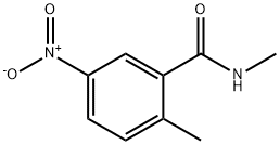 Benzamide, N,2-dimethyl-5-nitro- 结构式