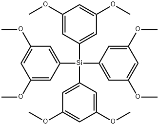 SILANE, TETRAKIS(3,5-DIMETHOXYPHENYL)- (9CI) 结构式