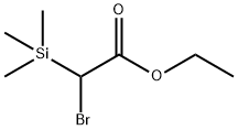 Acetic acid, 2-bromo-2-(trimethylsilyl)-, ethyl ester 结构式