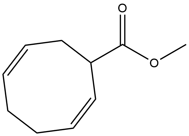 methyl (2Z,6Z)-cycloocta-2,6-diene-1-carboxylate 结构式