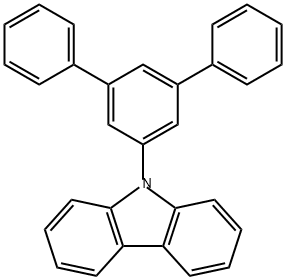 9H-Carbazole, 9-[1,1':3',1''-terphenyl]-5'-yl- (9CI) 结构式