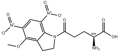 MDNI-CAGED-L-GLUTAMATE 结构式