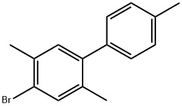 4-Bromo-2,4',5-trimethyl-1,1'-biphenyl 结构式