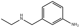 3-((乙氨基)甲基)苯胺 结构式