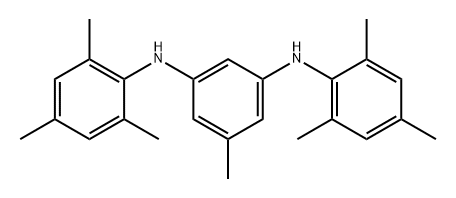 1,3-Benzenediamine, 5-methyl-N1,N3-bis(2,4,6-trimethylphenyl)- 结构式