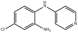 4-氯-N1-4-吡啶基-1,2-苯二胺 结构式