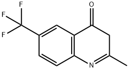4(3H)-Quinolinone, 2-methyl-6-(trifluoromethyl)- 结构式