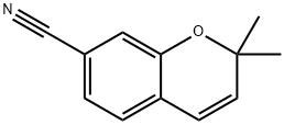 2H-1-Benzopyran-7-carbonitrile, 2,2-dimethyl- 结构式