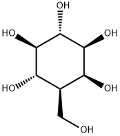 D-myo-Inositol, 3-deoxy-3-(hydroxymethyl)- 结构式