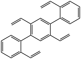 1,1':4',1''-Terphenyl, 2,2',2'',5'-tetraethenyl- (9CI) 结构式